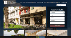 Desktop Screenshot of hotelportaromanamilan.com